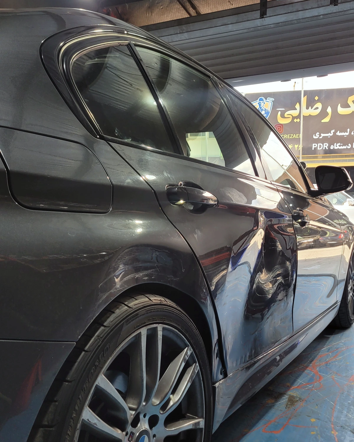 صافکاری پی دی آر BMW